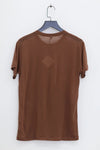 BASERANGE Classic Bamboo Fiber and Cotton Slim Fit T-shirt Series Collection Round Neck Bottoming Shirt France BAS-TOCT-BL-000-OCULAR
